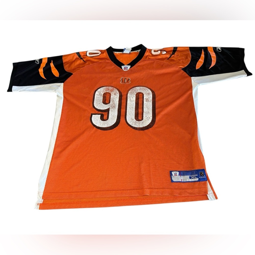 Reebok Men Cincinnati Bengals Justin Smith Jersey Sz XL